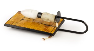 Zofia Dutkowska-Palowa, Wall lamp, 1960s-70s.