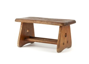 Halina Jastrzębowska-Sigmund Cooperative of Artists ŁAD, Children's stool, 1950s.