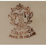 Lucyna i Kazimierz Kowalscy Zakłady Porcelitu Stołowego Tułowice w Tułowicach, Patera dekoracyjna Telewizor, 2 poł. XX w.