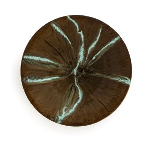 Andrew Trzaska, Decorative platter, 1960s-70s.