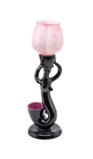 Mermaid lamp, 2nd half of 20th century.