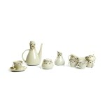 Zofia Galińska Zakłady Porcelitu Stołowego Pruszków w Pruszkowie, Serwis do kawy Kajtek, lata 60. XX w.