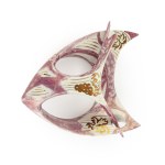 Wytwórnia Wyrobów Ceramicznych Steatyt w Katowicach, Ikebana do zawieszenia - wazon XB, lata 70.-80. XX w.