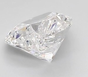 1.40 CT D IF LAB GROWN DIAMOND - HEART - IGI