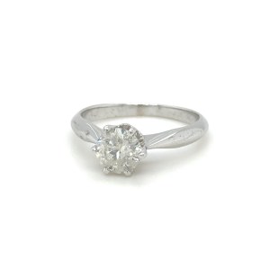 3.23 GR WHITE GOLD RING WITH DIAMONDS - RNG40903