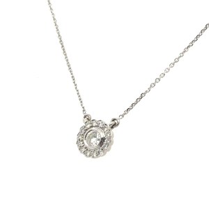 2.85 GR WHITE GOLD CHOKER WITH DIAMONDS - DH-P90