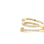 5.15G YELLOW GOLD RING WITH DIAMONDS - A3531