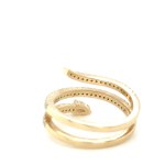 5.15G YELLOW GOLD RING WITH DIAMONDS - A3531
