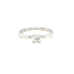 0.43-CARAT NATURAL DIAMOND GOLD RING - RNG50704