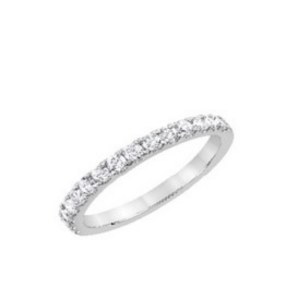 440 LG GOLD RING WITH LAB GROWN DIAMONDS