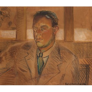 Rafał Malczewski, Autoportret, ok. 1925