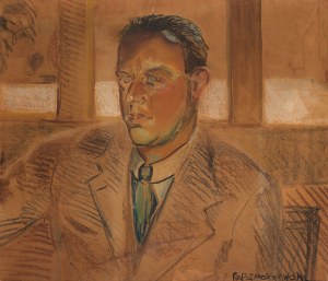 Rafał Malczewski, Autoportret, ok. 1925