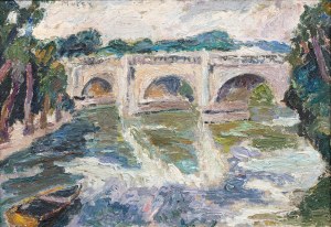 Mela Muter, Most na Rodanie, ok. 1940-45