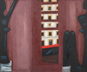 Jerzy Nowosielski, Czarny akt w oknie, 1987