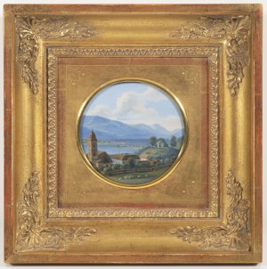 Johann Nepomuk Schödlberger (1779 -1853 ), View of Gmunden