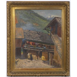 Painter 19th century, Mountain landscape