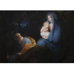 Painter probably 18th century, Rest on the Flight into Egypt