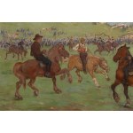 Oswald Roux (1880 - 1961 Wien), At the races