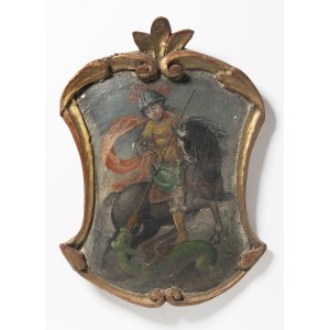 Painter 18 th century, Saint George and the Dragon