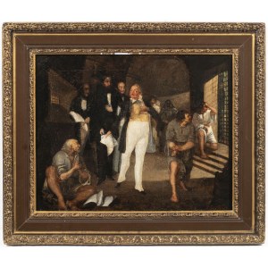 Eduard von Grützner (1846-1925)- Attributed, A Company of Gentlemen