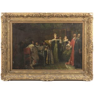 Jacobus LEISTEN (1844-1918), Concert.