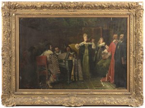 Jacobus LEISTEN (1844-1918), Concert.