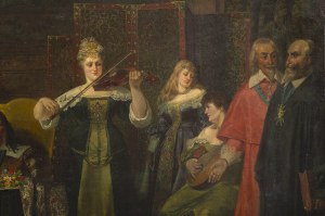 Jacobus LEISTEN (1844-1918), Concert.