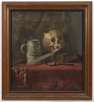 19th-century painter, Vanitas still life
