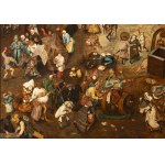 After Pieter Bruegel the Elder, The Fight Between Carnival and Lent .