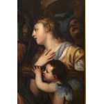 Painter 18h century After Titian, The Allegory of Marriage