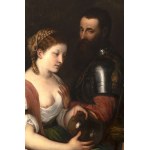 Painter 18h century After Titian, The Allegory of Marriage