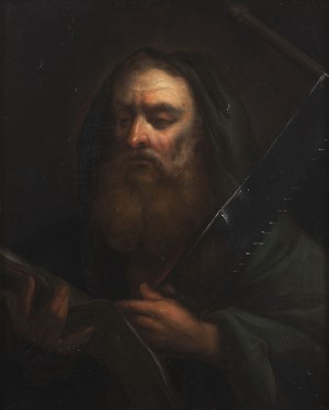 Painter 19 th century, Saint Simon, the Zealot