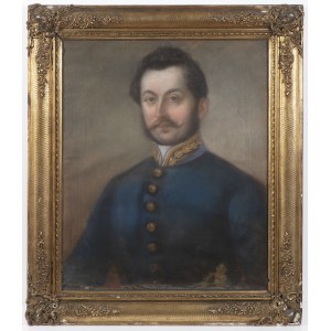 19th-century French painter, Portrait of a man in uniform