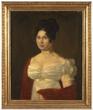 Painter 19th century., Pair of Biedermeier paintings
