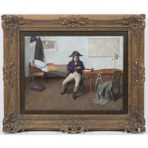 Emanuel Bachrach-Barée (1864-1943) ., Napoleon in His Study