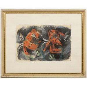 Werner Scholz (Berlin 1898 - 1982 Alpbach, Tirol), `Fire lilies `