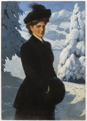 German or Austrian painter late 19th early 20th century, Portrait