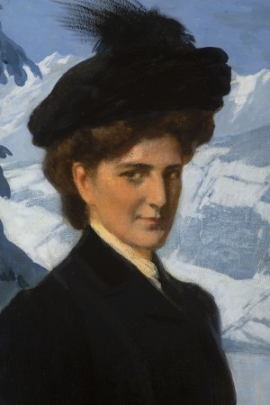 German or Austrian painter late 19th early 20th century, Portrait