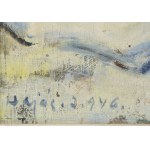 20th century painter, Lying act