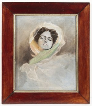 Artist Unknown (circa 1900), Portrait of a Woman with a Shawl