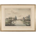 Four engravings landscapes