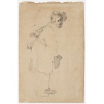 Dutch, Early 17th Century, Man with a Jug and Travel Bag