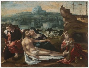 Dutch Master, 16th century, Lamentation of Christ