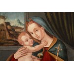 Italian School, Circa 1600, The Madonna and Child with the Infant Saint John the Baptist