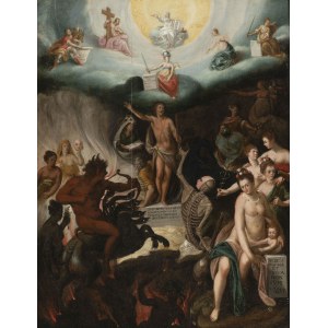 Flemish Master around 1600, Allegory of the divine judgement