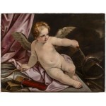 Elisabetta Sirani (1638-1665), Amor Vincit Bellum (Love Conquers War)