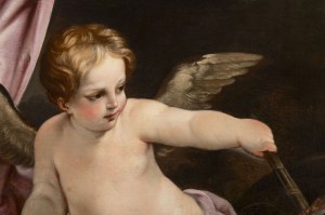Elisabetta Sirani (1638-1665), Amor Vincit Bellum (Love Conquers War)