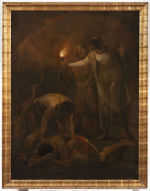Adam Friedrich Oeser (1717 - 1799), Saul with the Witch of Endor