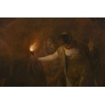 Adam Friedrich Oeser (1717 - 1799), Saul with the Witch of Endor