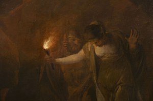 Adam Friedrich Oeser (1717 - 1799), Saul with the Witch of Endor